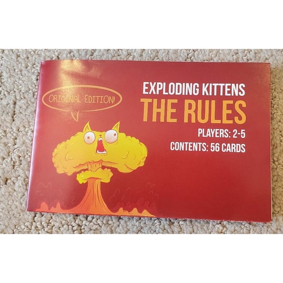 Exploding Kittens Original Edition Card Game - Picture 4 of 4
